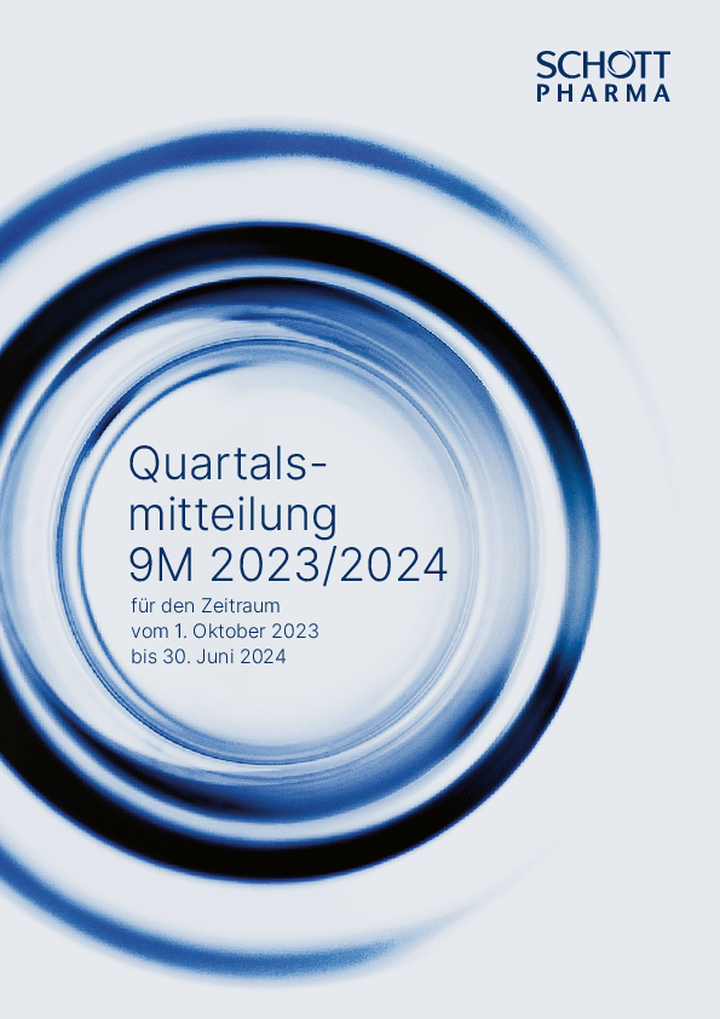 Q3 Mitteilung / Q3 Finanzbericht 2023/2024